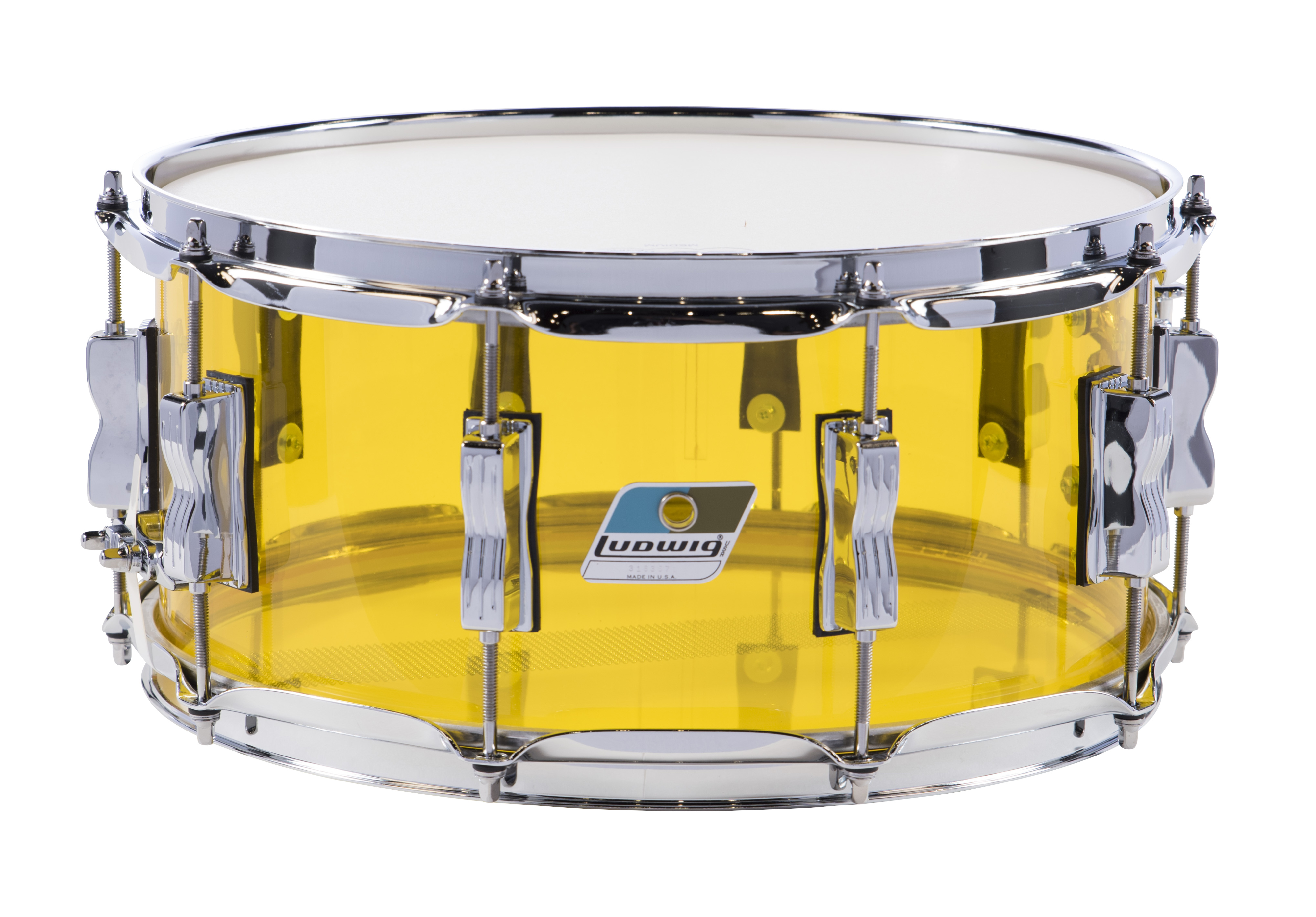 ludwig vistalite snare