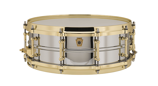 Ludwig Hammered Brass Shell Snare with Tube Lugs