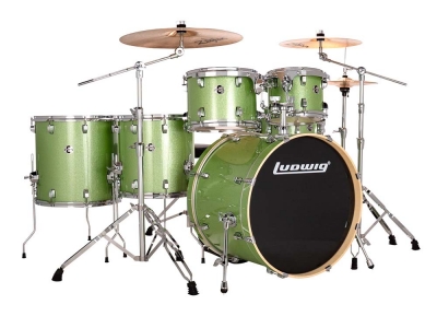 Ludwig Evolution Mint 6-piece