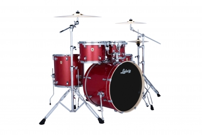 LE5220C2P101 Ludwig Evolution Crimson Sparkle w Cymbals_1.jpg