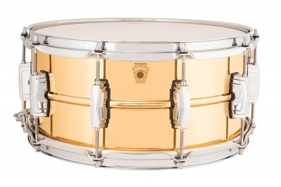 Ludwig 6.5x14 Polished Bronze With Imperial Lugs - LB552